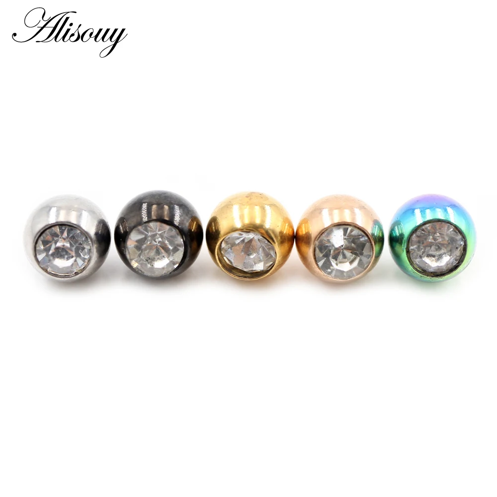 قطعتان من خرز الكرة المصنوع من - مراجعة Body Jewelry Replacement Ball وسعره