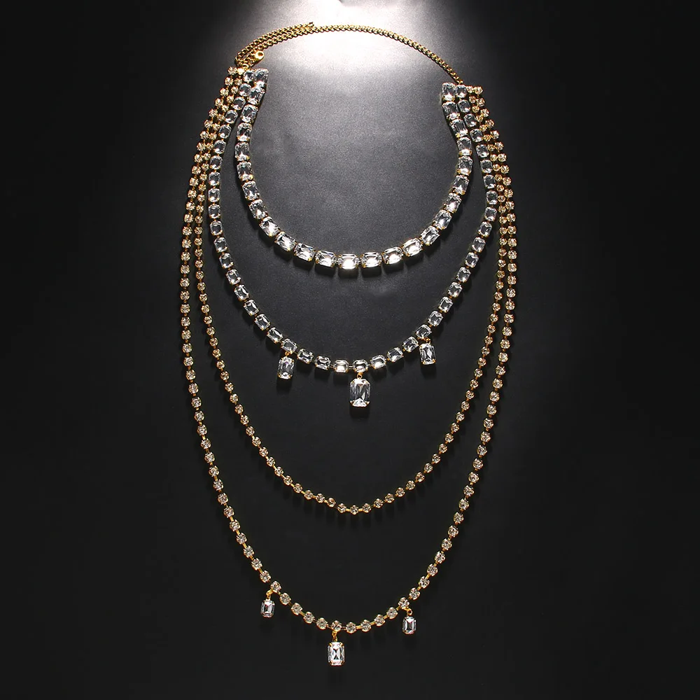 سلسلة جسم بشراشيب طويلة من حجر - مراجعة Body Jewelry Necklace وسعره